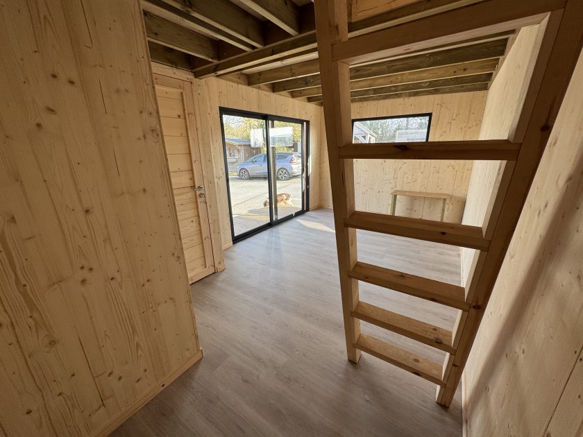 Studio de jardin avec mezzanine