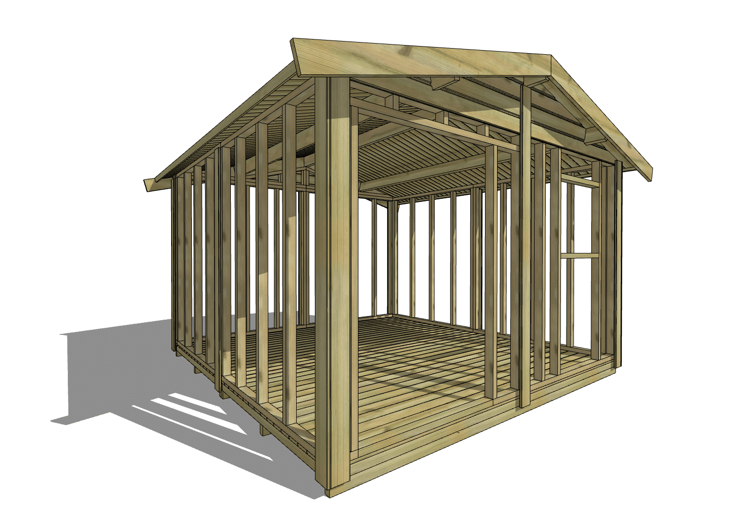 Structure Apparente Abri jardin mezzanine 2026 : technique, prix, gamme Cerisier