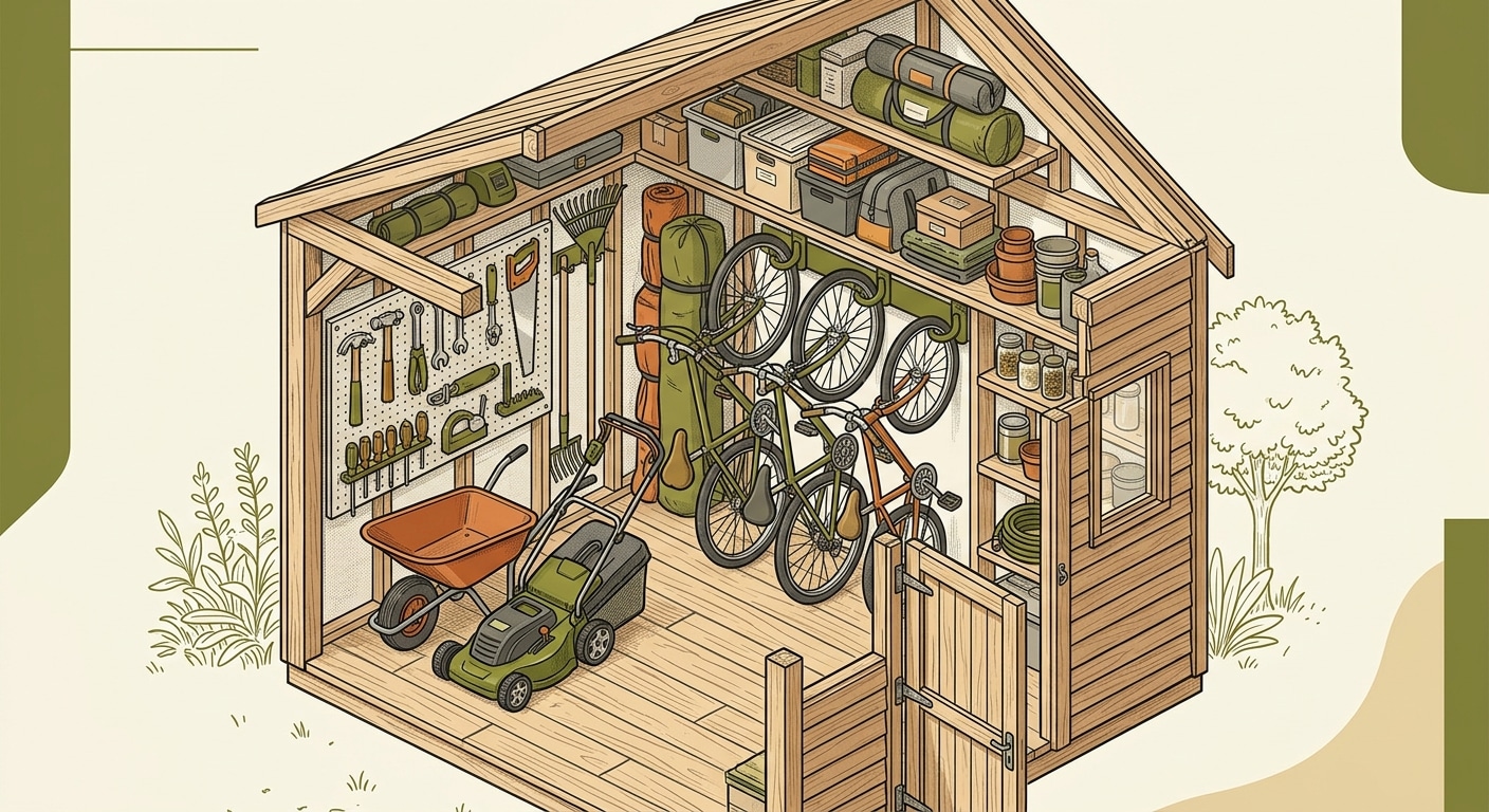 Aménagement intérieur optimisé d'un 6 m² familial