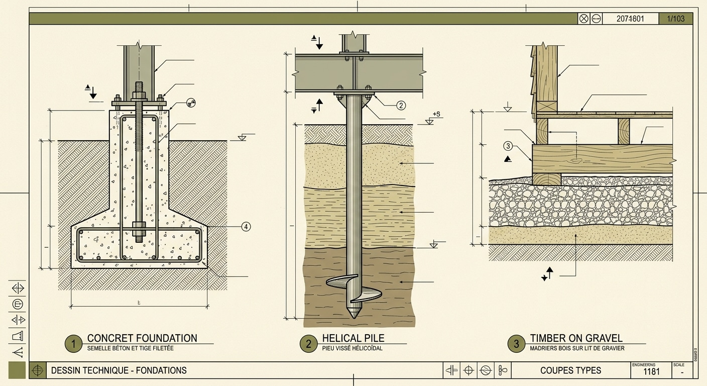 Les trois alternatives à la dalle béton classique