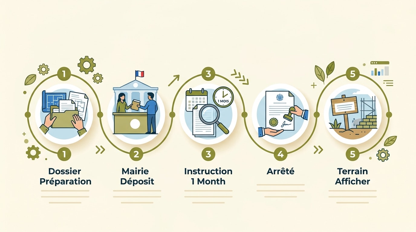 Les 5 étapes d'une déclaration préalable de travaux