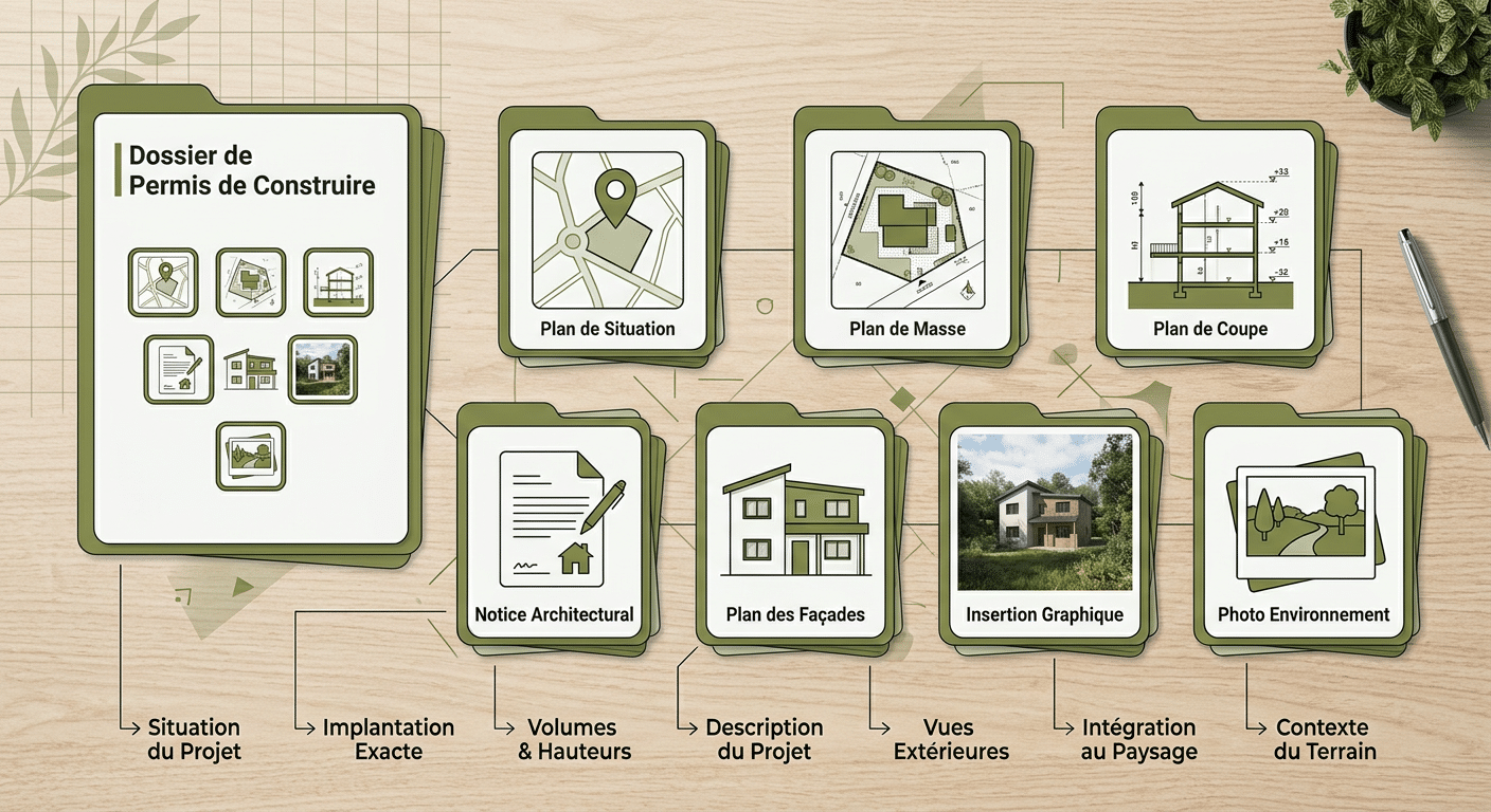 Les 7 pièces à joindre à une déclaration préalable