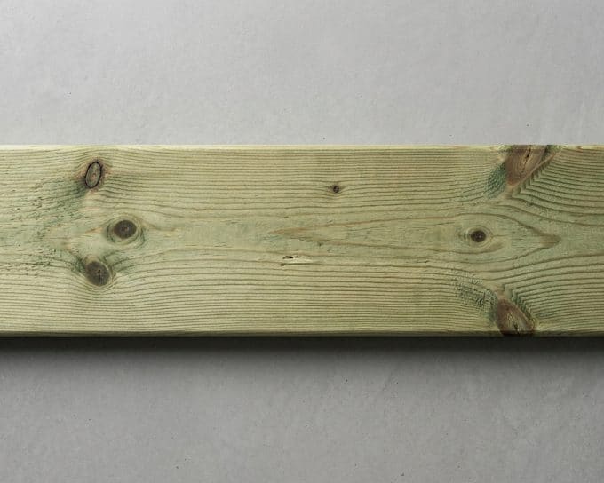 Planche terrasse Pin Autoclave Vert